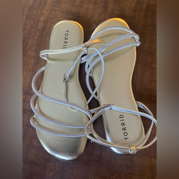 torrid Shoes - Torrid-triple embroidered sandal